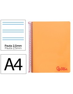 Cuaderno espiral liderpapel...