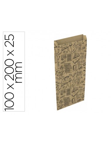 Sobre papel basika kraft reciclado...