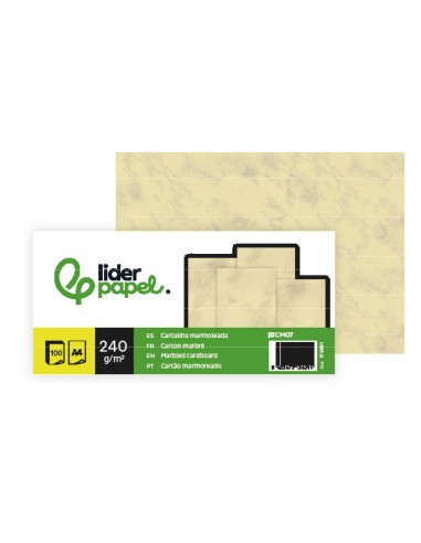 Cartulina marmoleada liderpapel din...