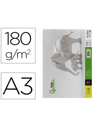 Cartulina liderpapel a3 180g/m2...