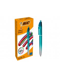 Boligrafo bic cuatro...
