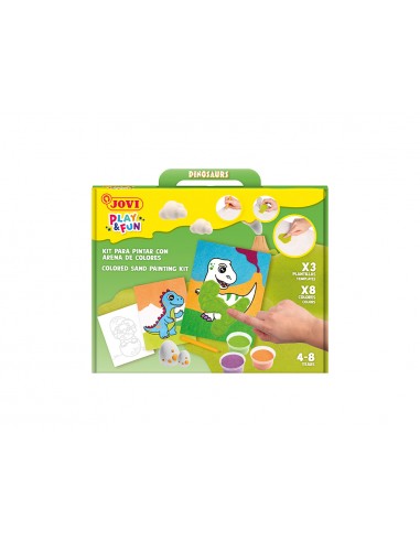 Juego jovi play&fun pinta con arena...