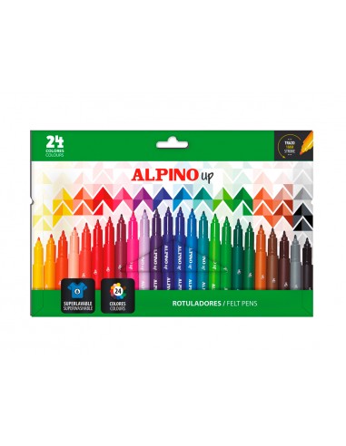 Rotulador alpino up punta 1 mm caja...
