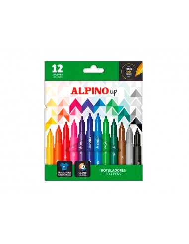 Rotulador alpino up punta 1 mm caja...