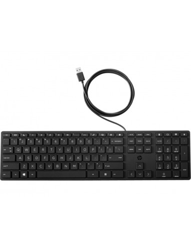 Teclado hp 320k qwerty con cable...