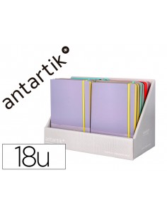 Cuaderno con gomilla...