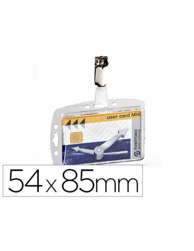 Identificador con pinza giratoria...