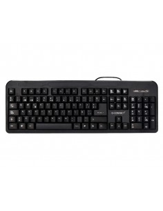 Teclado q-connect negro con...