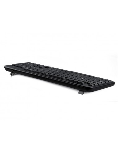 Teclado q-connect negro con cable 1,5...