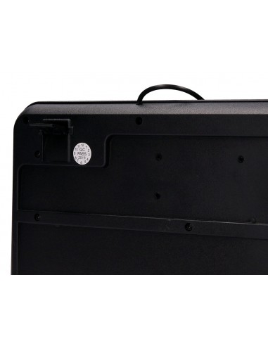 Teclado q-connect negro con cable 1,5...