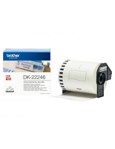 Etiqueta adhesiva brother dk22246...