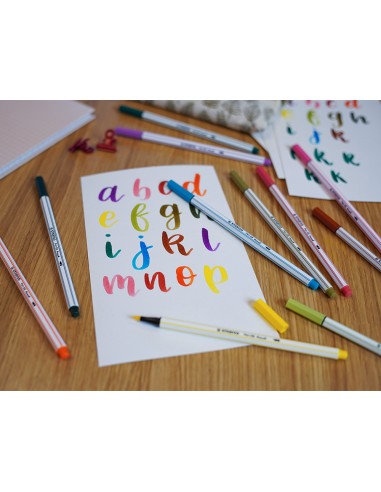 Rotulador stabilo acuarelable pen 68...