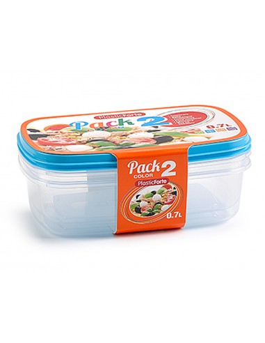 Fiambrera plasticforte transparente...