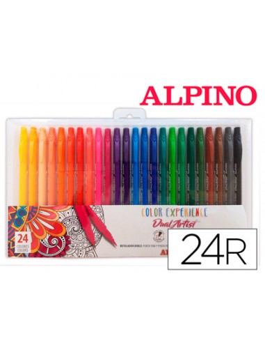 Rotulador alpino dual artist color...