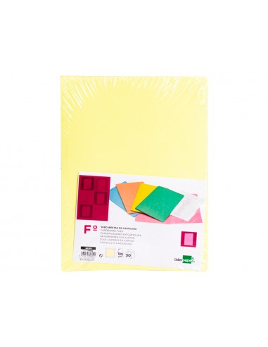 Subcarpeta liderpapel folio amarillo...