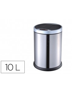 Papelera metalica q-connect...