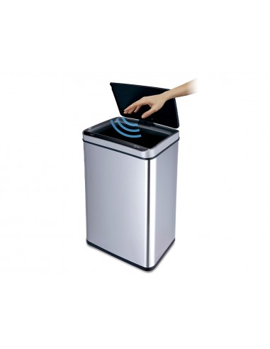 Papelera metalica q-connect con...