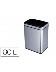 Papelera metalica q-connect...