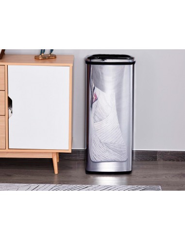 Papelera metalica q-connect con...