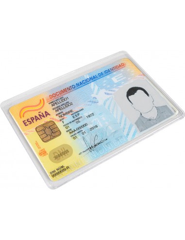 Funda portadocumento q-connect dni...