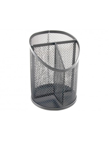 Cubilete portalapices q-connect plata...