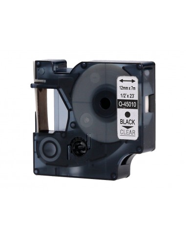 Cinta q-connect negro-transparente...