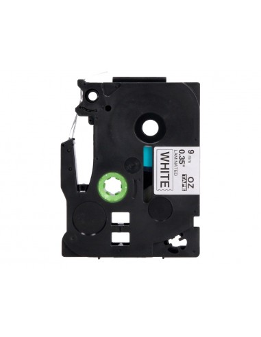 Cinta q-connect tze-221 blanco-negro...