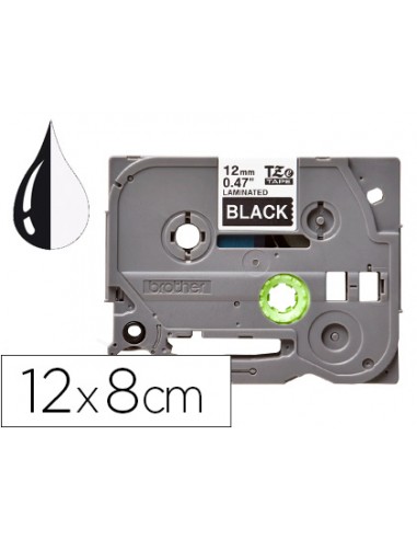 Cinta q-connect tze-335 negro-blanco...