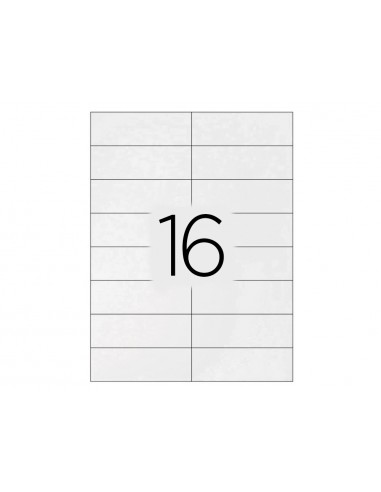 Etiqueta adhesiva q-connect kf10651...