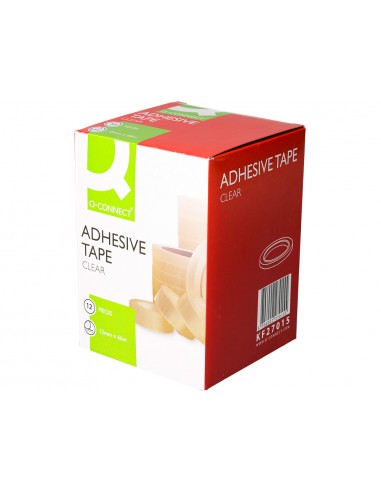 Cinta adhesiva q-connect transparente...