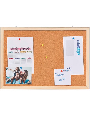 Pizarra corcho q-connect 120x90 cm...