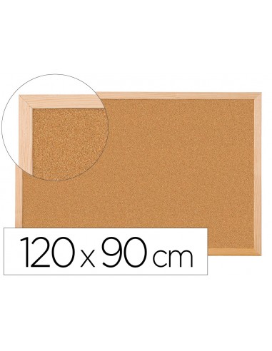 Pizarra corcho q-connect 120x90 cm...