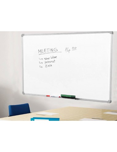Pizarra blanca q-connect melamina...