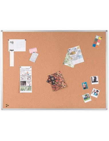 Pizarra corcho q-connect 60x45 cm...