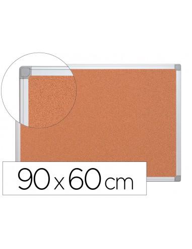 Pizarra corcho q-connect marco de...