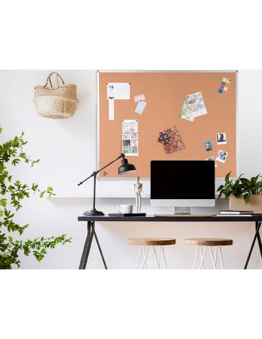 Pizarra corcho q-connect 120x90 cm...