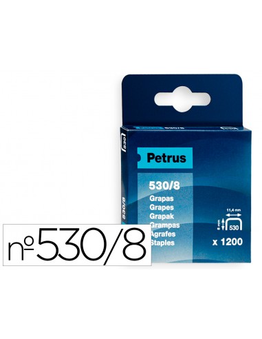 Grapas petrus nº 530/8 caja de 1200...