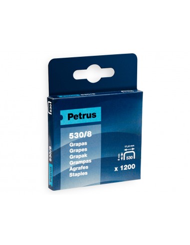 Grapas petrus nº 530/8 caja de 1200...