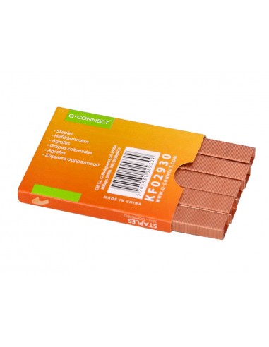 Grapas q-connect nº 23/6 cobreadas...