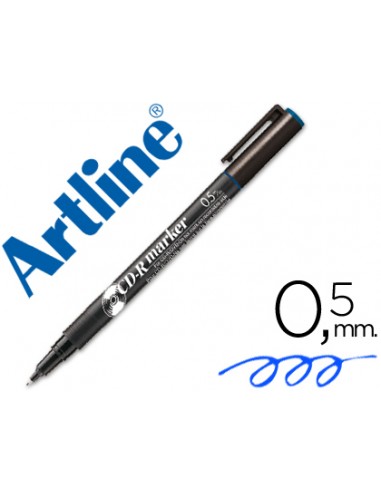 Rotulador artline para cd punta de...