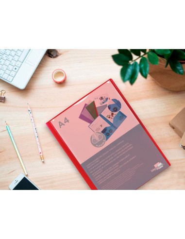 Carpeta liderpapel dossier dos bolsas...