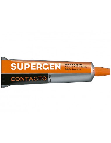 Pegamento supergen contacto 75 ml unidad