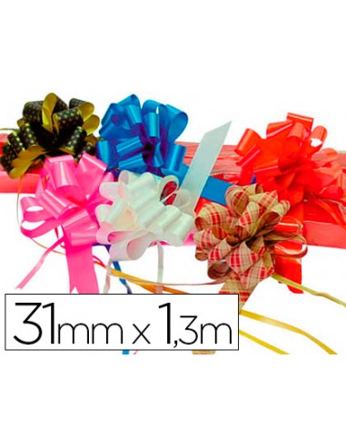 Cinta para hacer lazos oro 130 cm x...