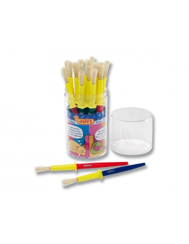 Pinceles escolares jovi mediano bote...