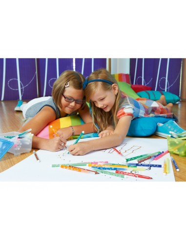 Rotulador escolar stabilo trio a-z...