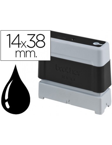 Sello automatico brother 14 mm x 38...