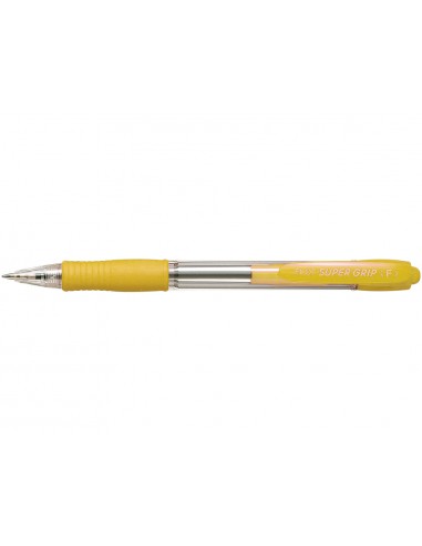 Boligrafo pilot super grip amarillo...