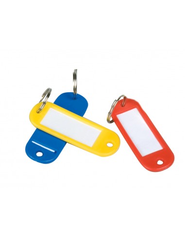 Llavero portaetiquetas q-connect caja...