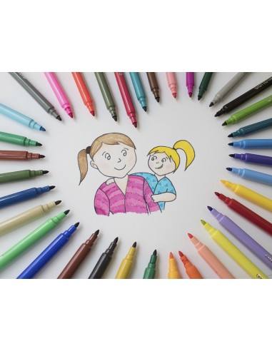 Rotulador giotto turbo color caja de...