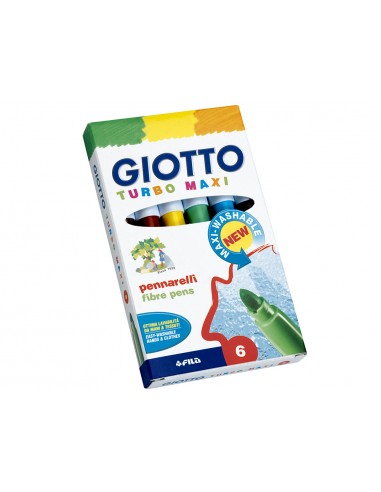 Rotulador giotto turbo maxi caja de 6...